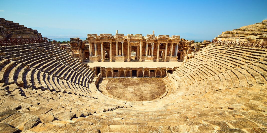 Ancient Hierapolis theatre & ruins